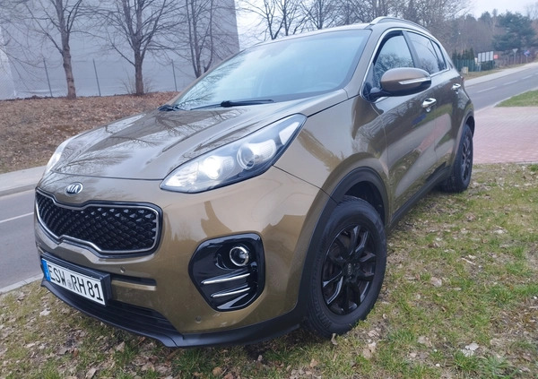 Kia Sportage cena 58000 przebieg: 113200, rok produkcji 2017 z Miastko małe 497